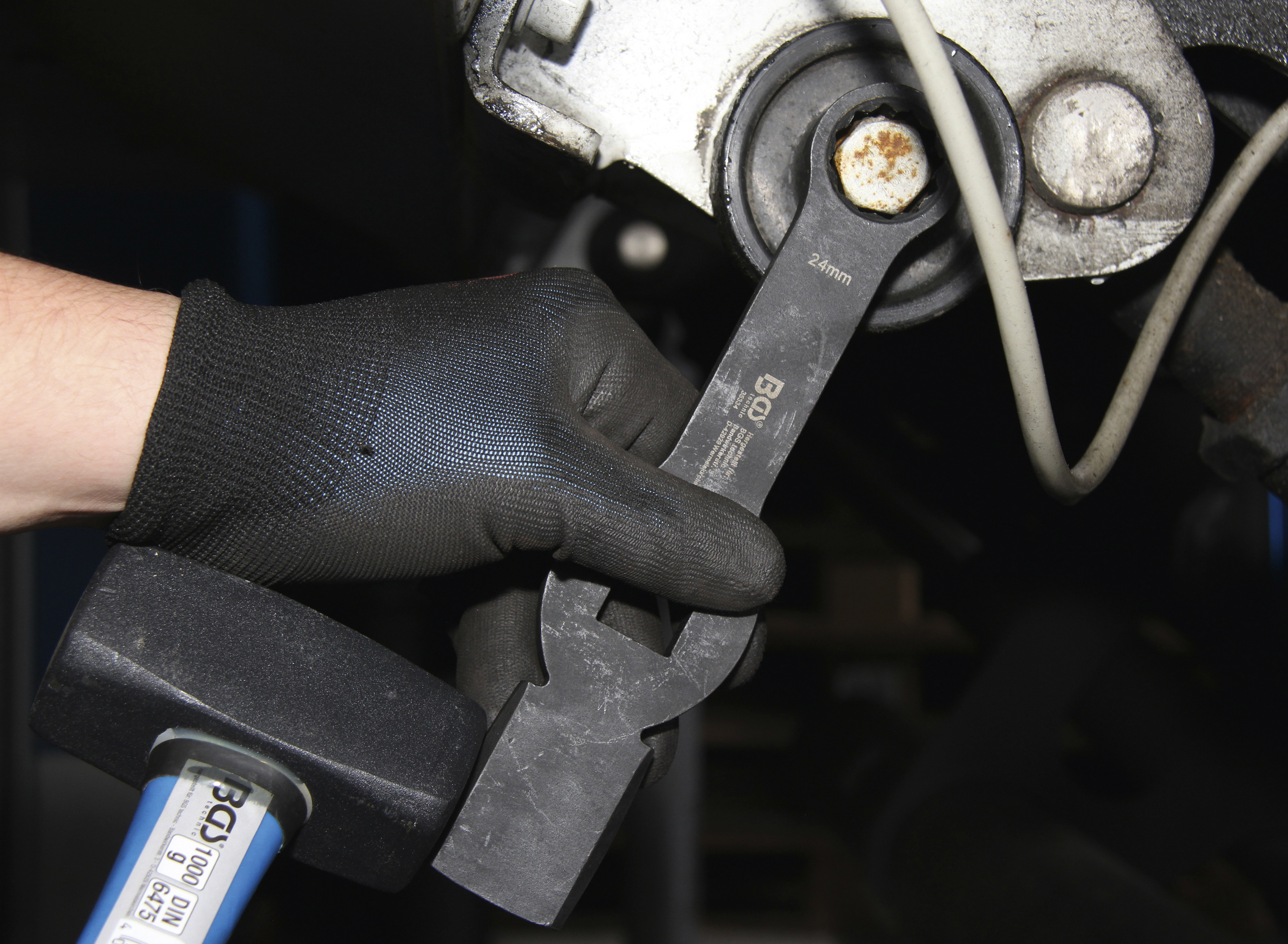 BGS Schlag-Ringschlüssel-Satz | Zwölfkant / E-Profil (für Torx) | 5-tlg.