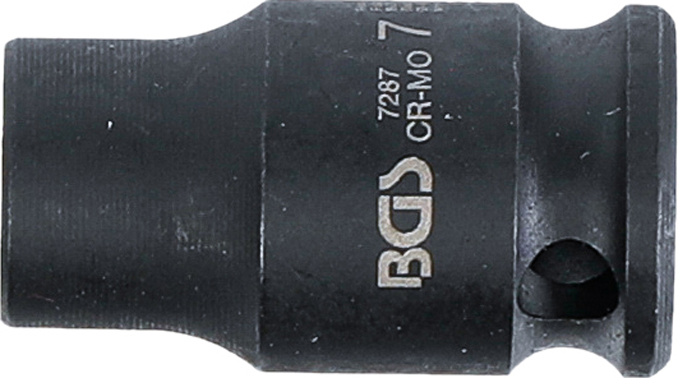 BGS Kraft-Steckschlüssel-Einsatz Sechskant | Antrieb Innenvierkant 6,3 mm (1/4") | SW 7 mm