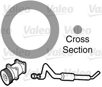 Dichtung, Kühlmittelrohrleitung
