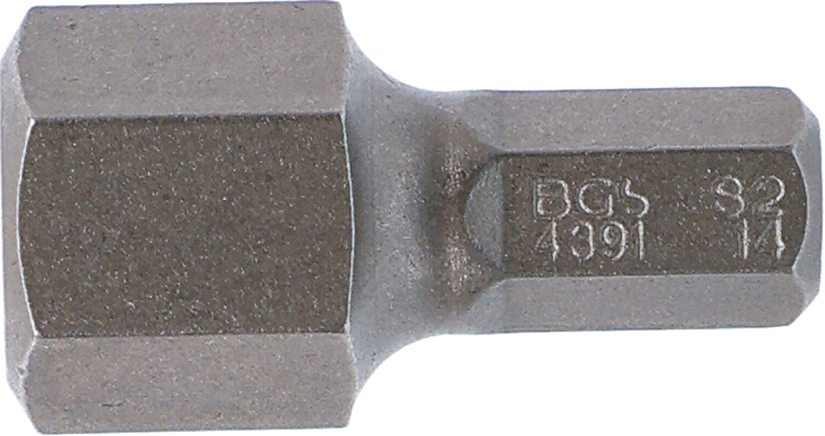 BGS Bit | Länge 30 mm | Antrieb Außensechskant 8 mm (5/16") | Innensechskant 14 mm