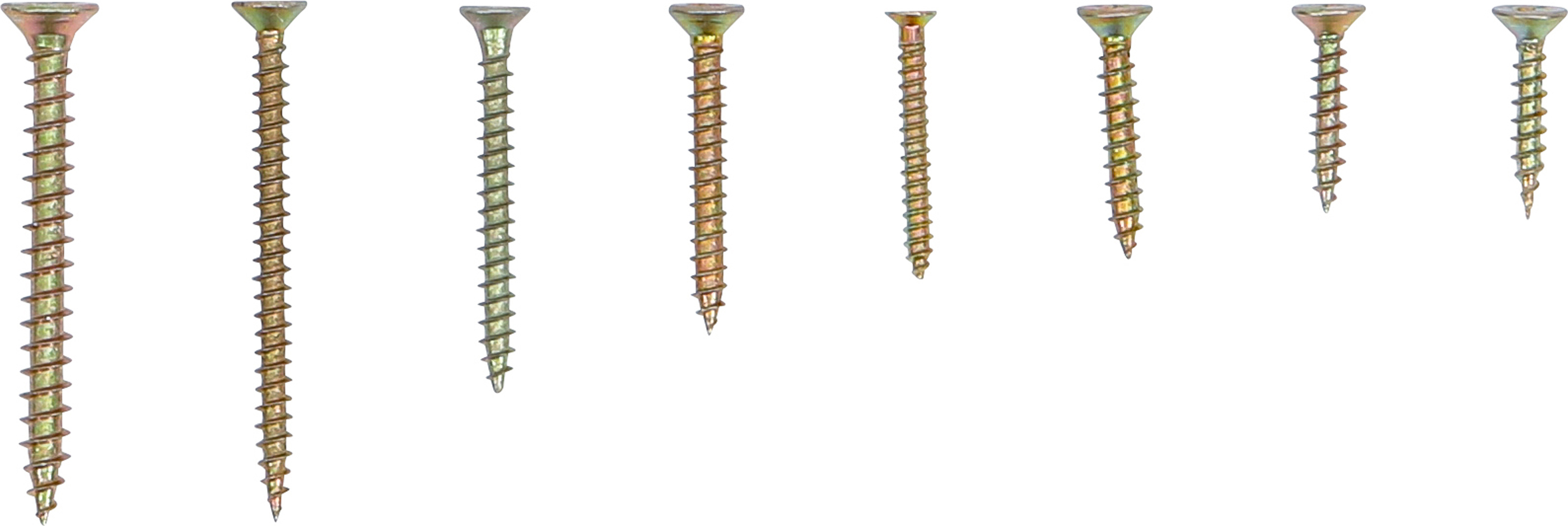 BGS Mehrzweckschrauben-Sortiment | Kreuzschlitz PZ2 | 120 Stück