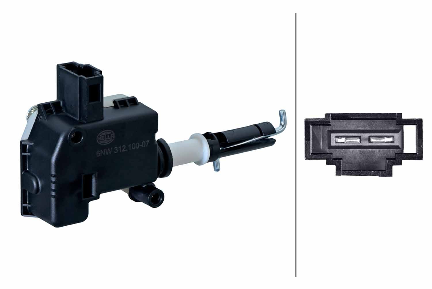 Stellelement, Zentralverriegelung