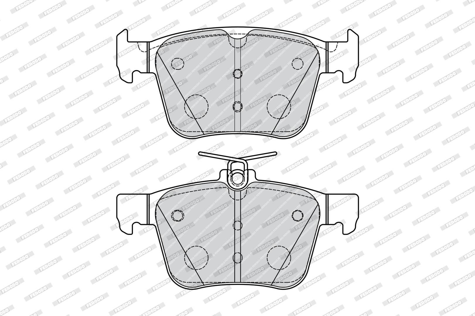 Bremsbelagsatz, Scheibenbremse