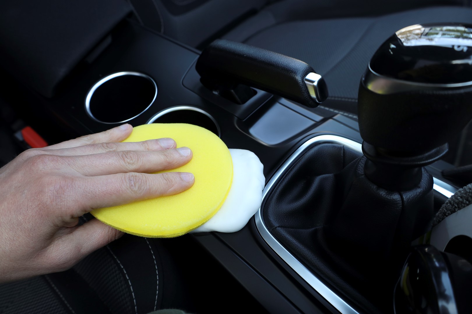 Carmotion Schwamm Set Applikator mit Klettverschluss 4tlg