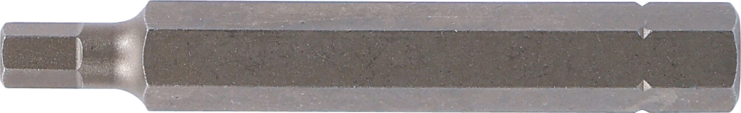 BGS Bit | Länge 75 mm | Antrieb Außensechskant 10 mm (3/8") | Innensechskant 6 mm