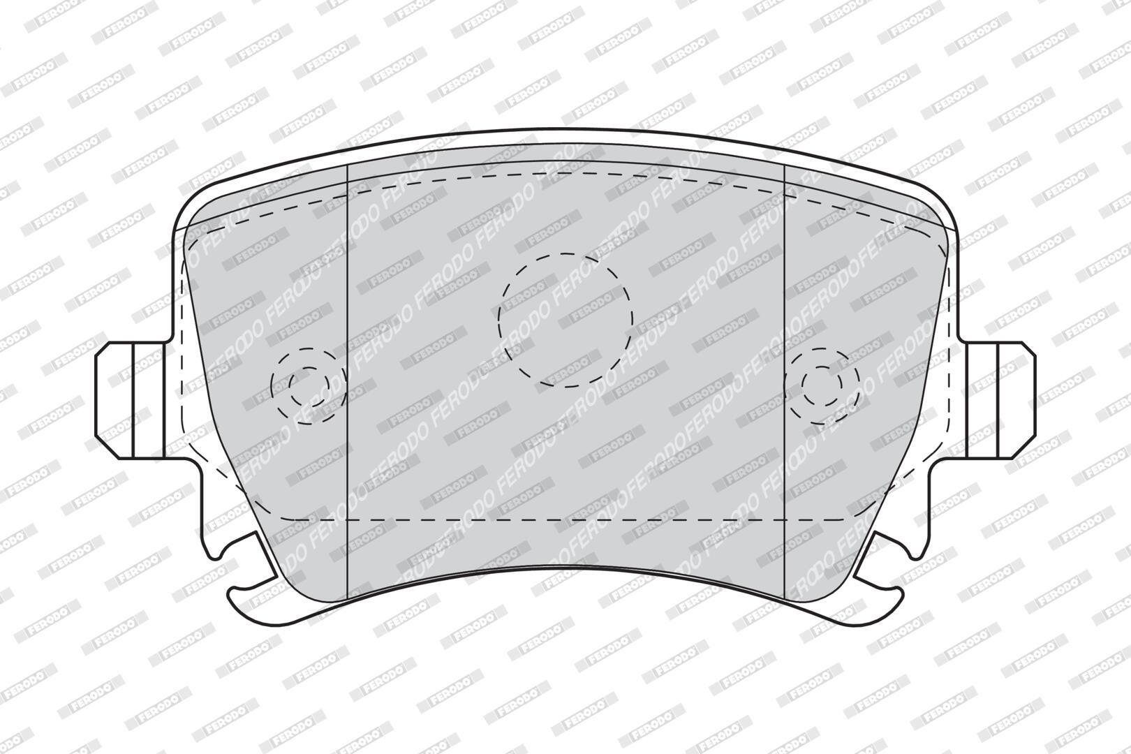 Bremsbelagsatz, Scheibenbremse