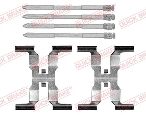 Zubehörsatz, Scheibenbremsbelag
