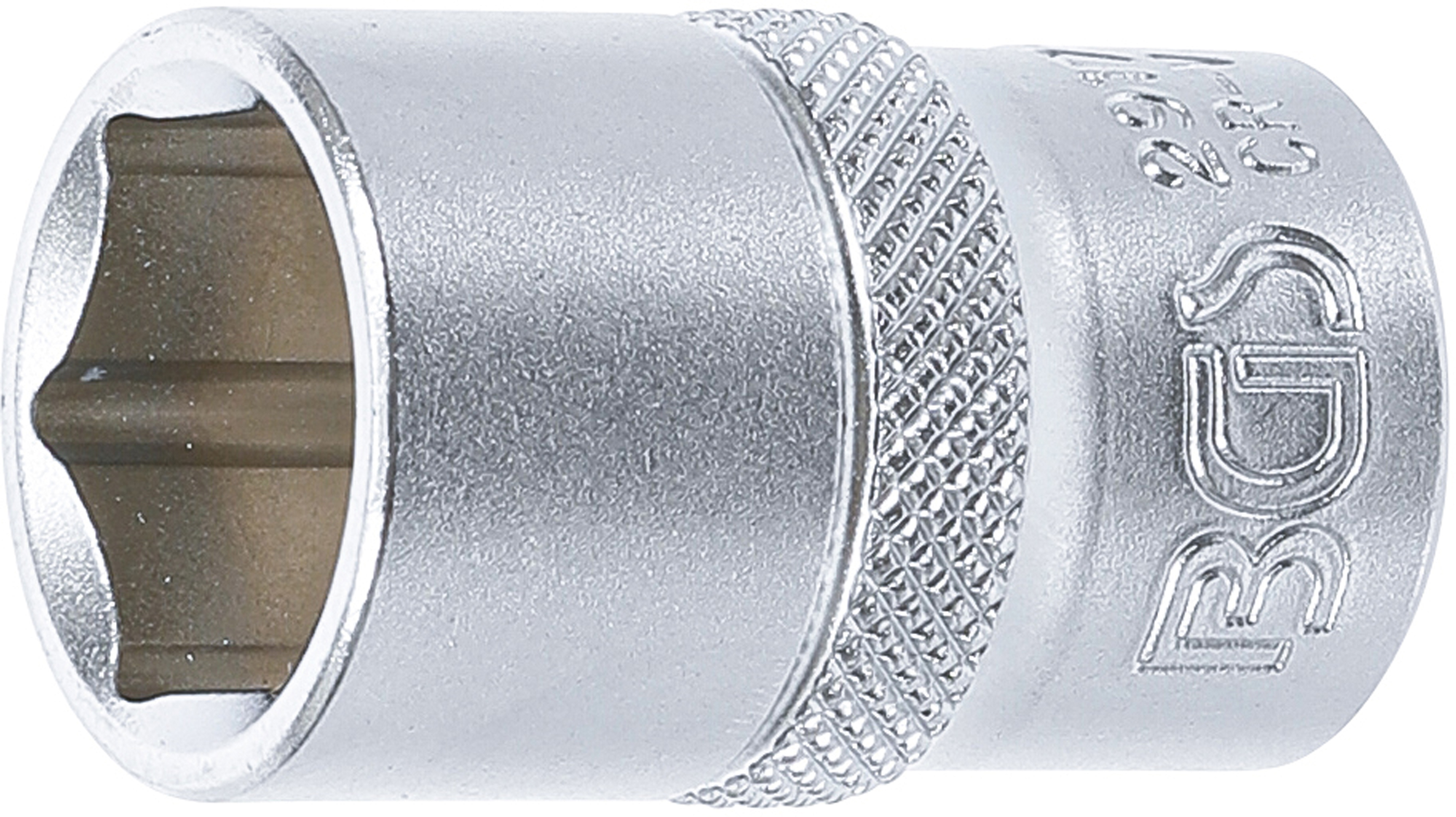 BGS Steckschlüssel-Einsatz Sechskant | Antrieb Innenvierkant 12,5 mm (1/2") | SW 17 mm