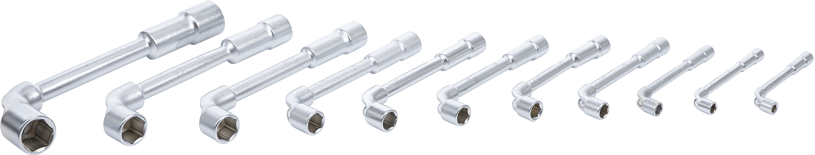BGS Pfeifenkopfschlüssel-Satz | SW 6 - 22 mm | 11-tlg.