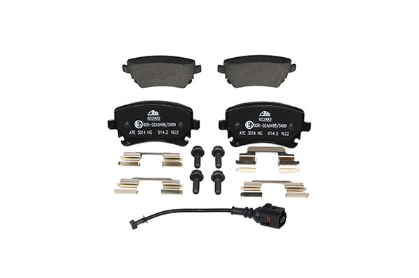 Bremsbelagsatz, Scheibenbremse