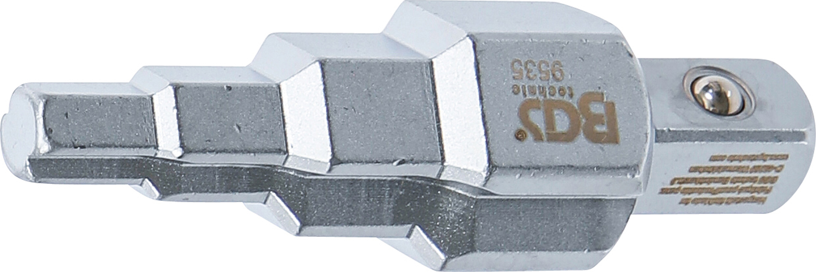 BGS Stufenschlüssel | Antrieb Außenvierkant 12,5 mm (1/2") | 4-stufig