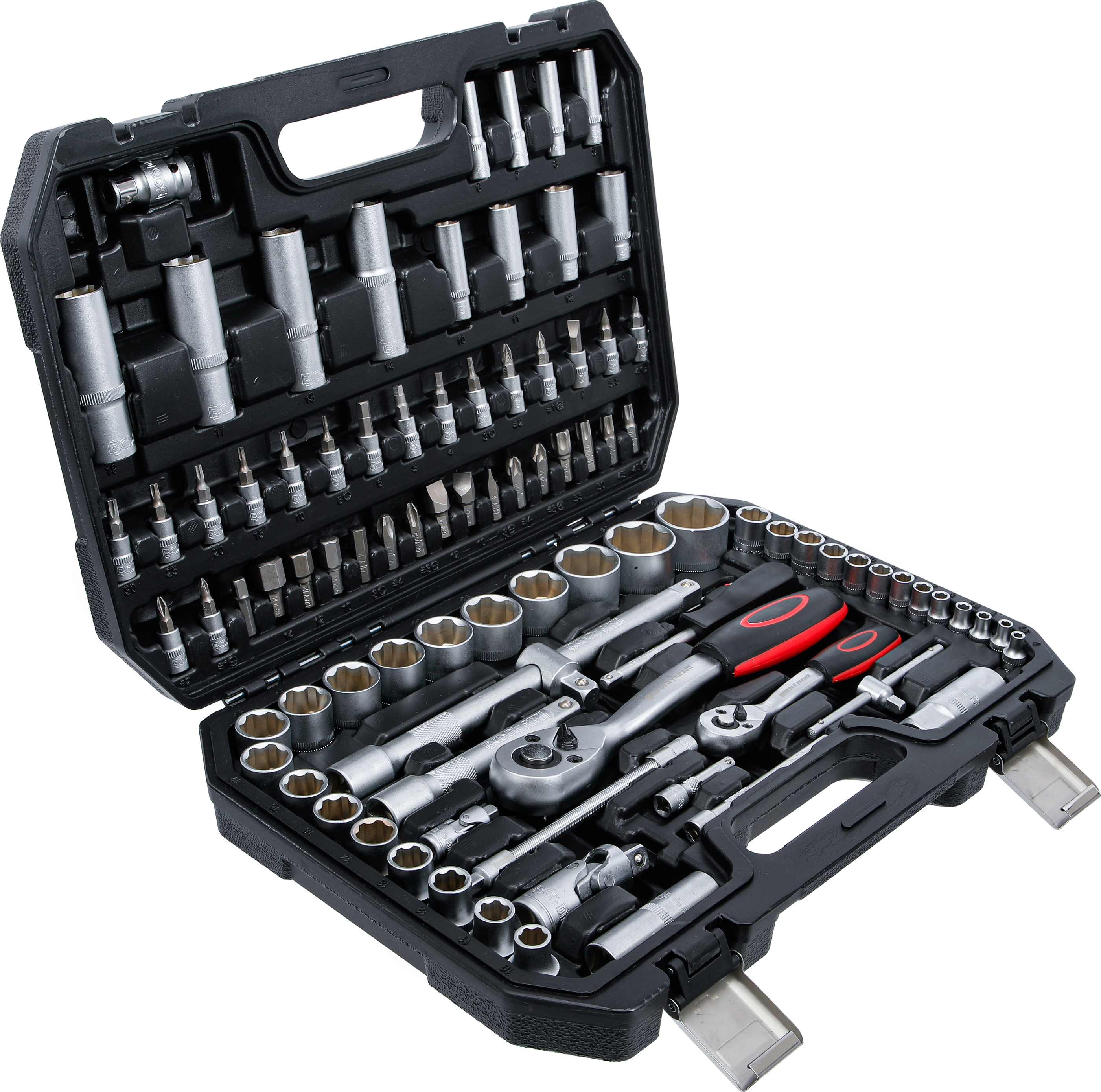 BGS Steckschlüssel-Satz | Antrieb 6,3 mm (1/4") / 12,5 mm (1/2") | 94-tlg.