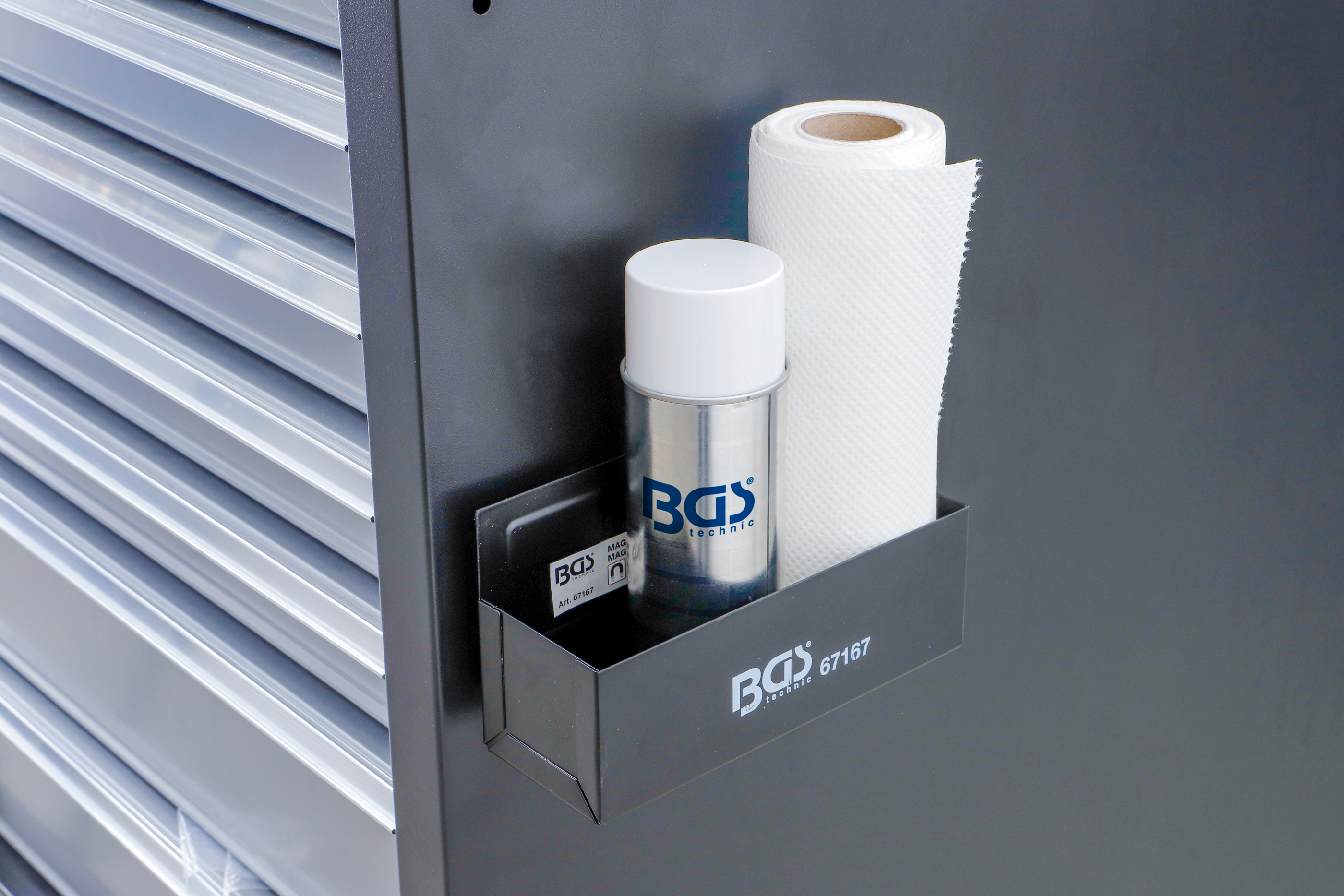 BGS Magnet-Spraydosen-Ablage | 210 mm