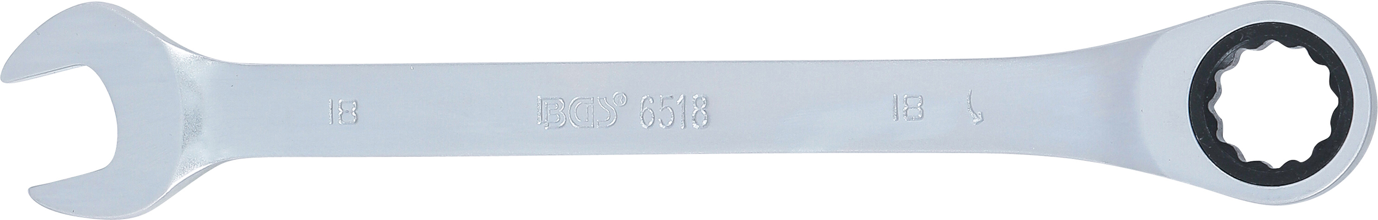 BGS Ratschenring-Maulschlüssel | SW 18 mm