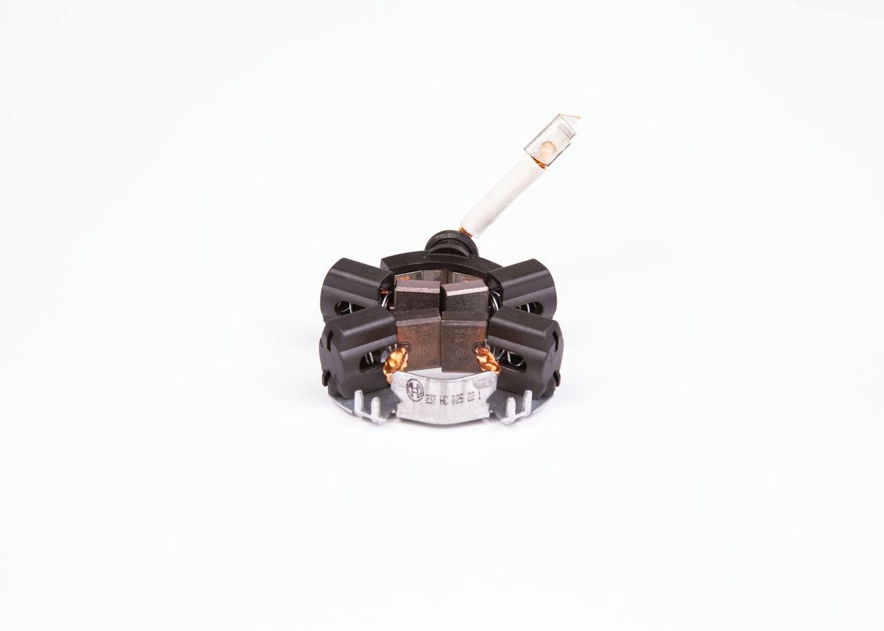 Halter, Kohlebürsten