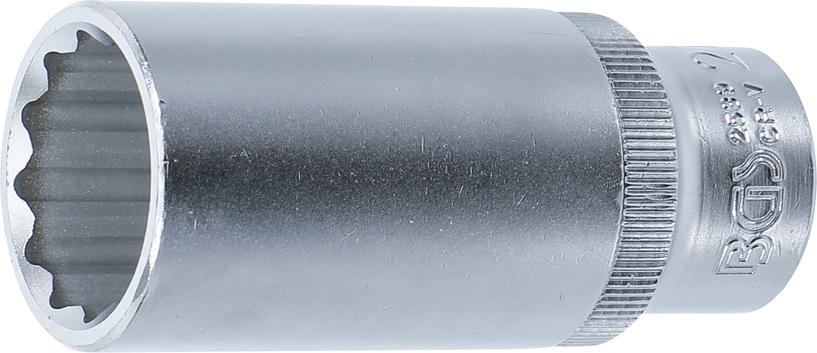BGS Steckschlüssel-Einsatz für Diesel-Einspritzdüsen | Antrieb Innenvierkant 12,5 mm (1/2") | SW 27 mm