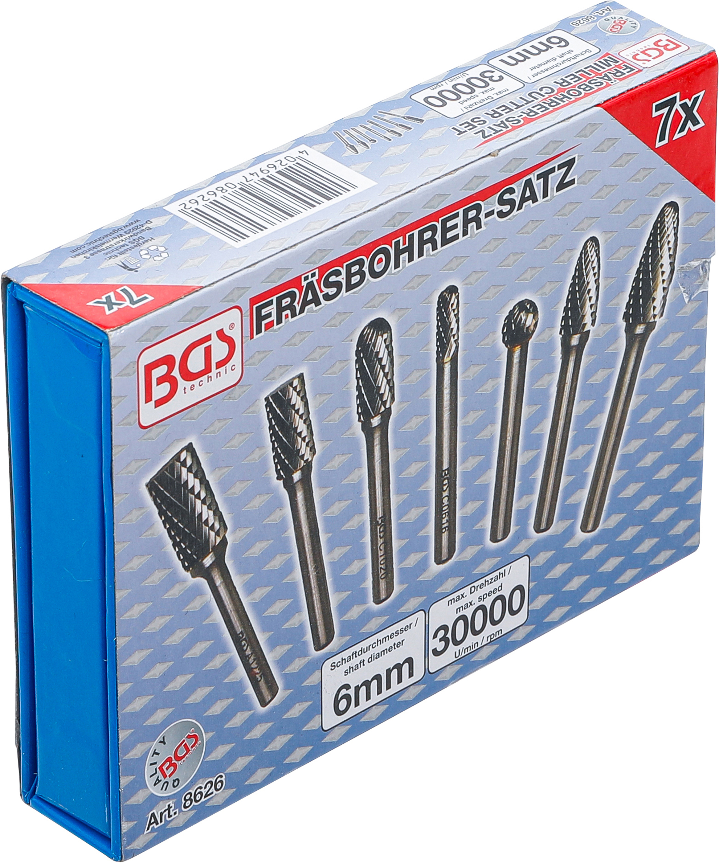 BGS HSS-Fräser-Satz | 7-tlg.