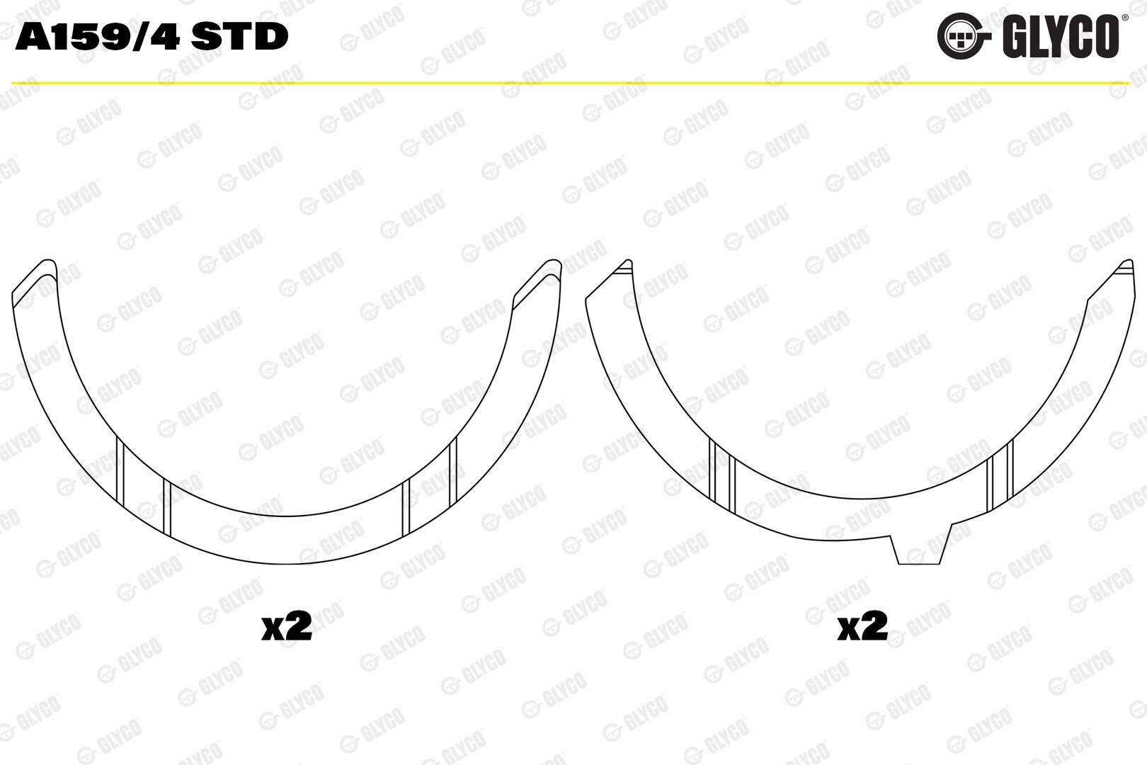 Distanzscheibe, Kurbelwelle