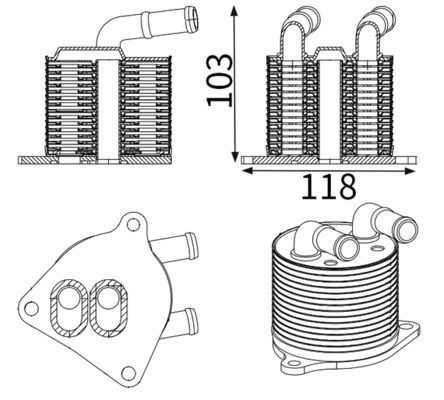 Ölkühler, Automatikgetriebe