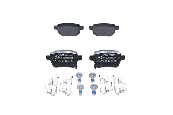 Bremsbelagsatz, Scheibenbremse