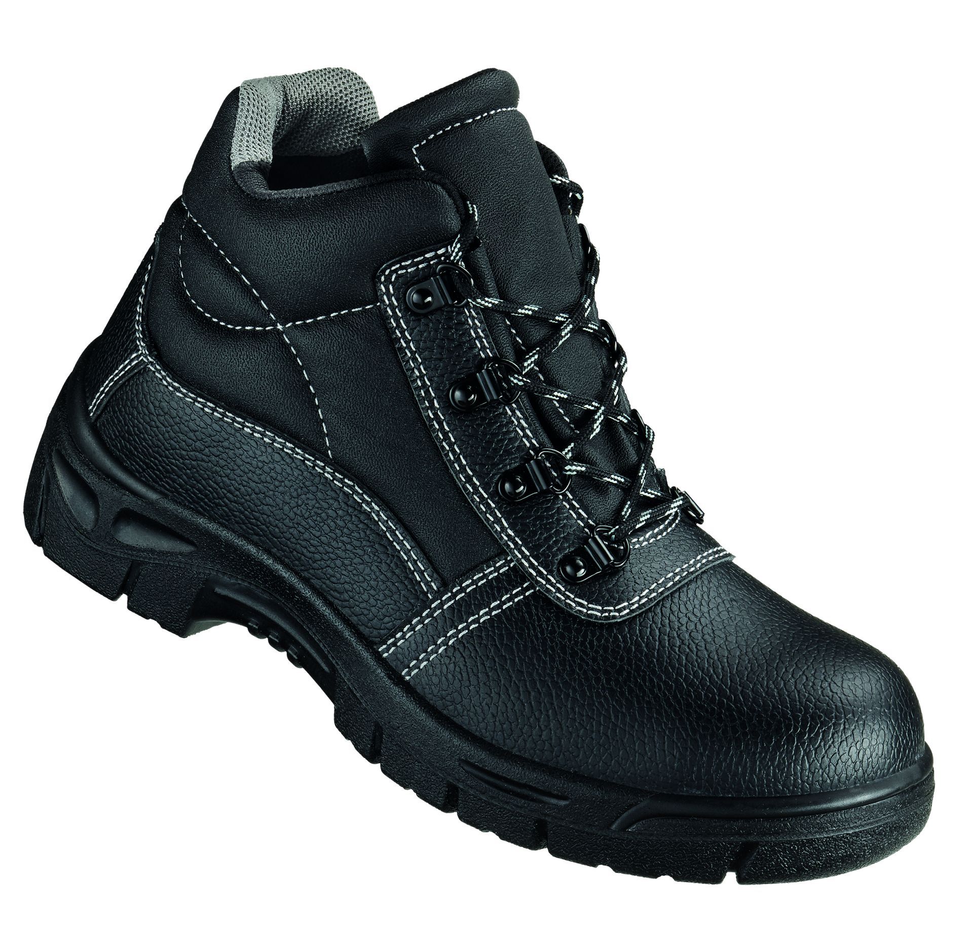 Sicherheitsschuh Schnürstiefel Wismar EN ISO 20345 S3 Schwarz