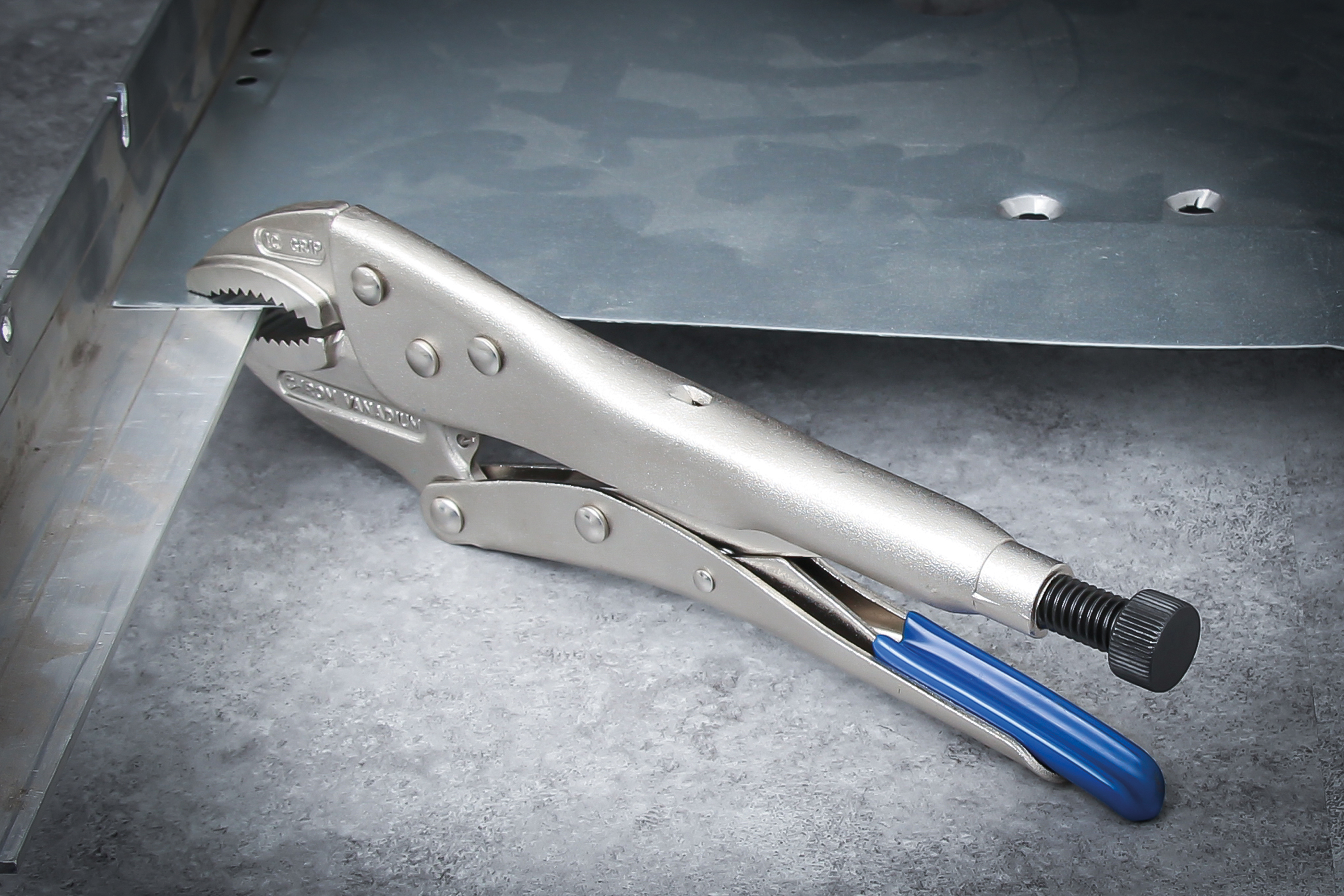 BGS Gripzange | mit Vinyl-Grip-Lösehebel | 250 mm