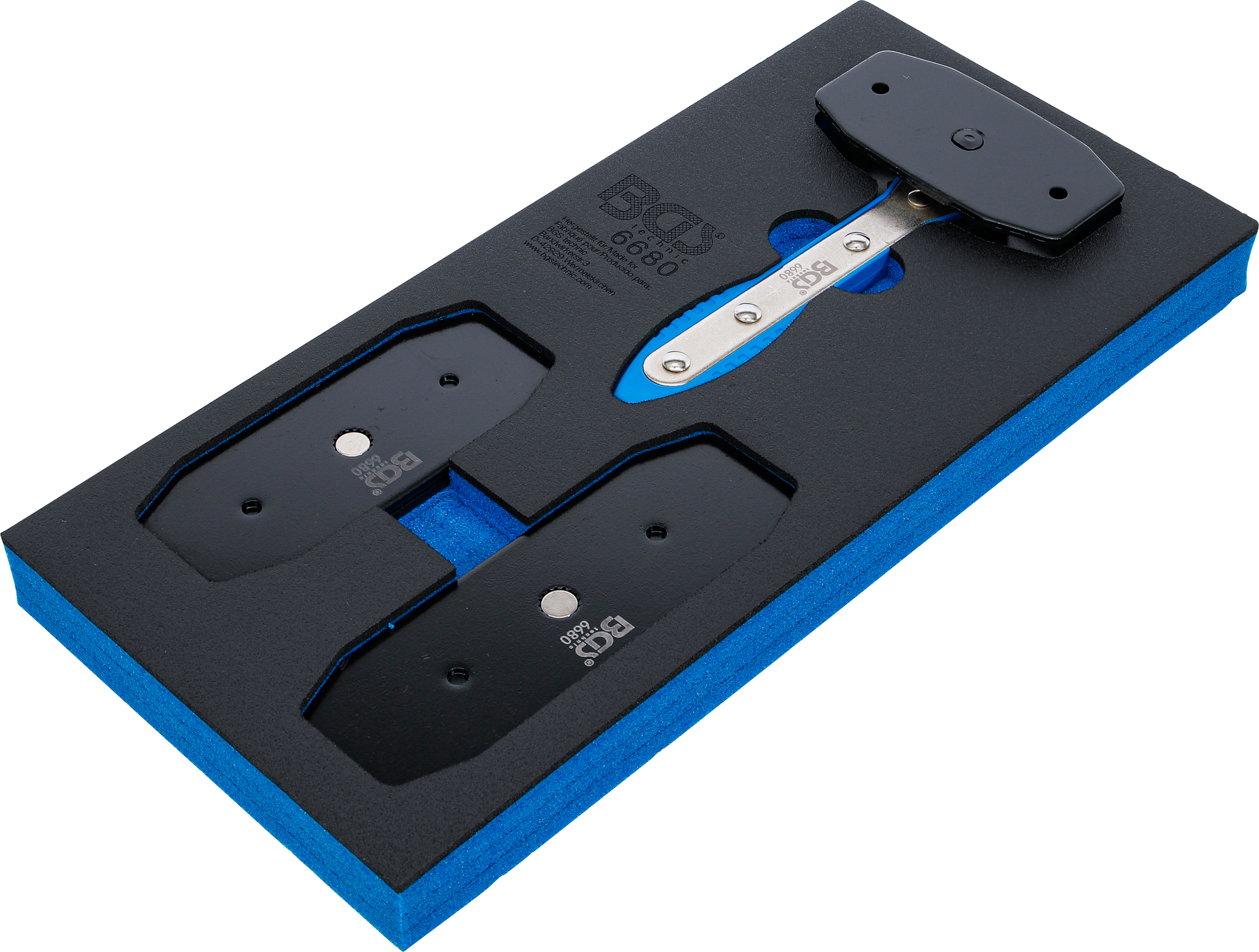 BGS Werkstattwageneinlage 1/3: Bremskolben-Rückstell-Werkzeug | mit Ratschenfunktion | 7-tlg.