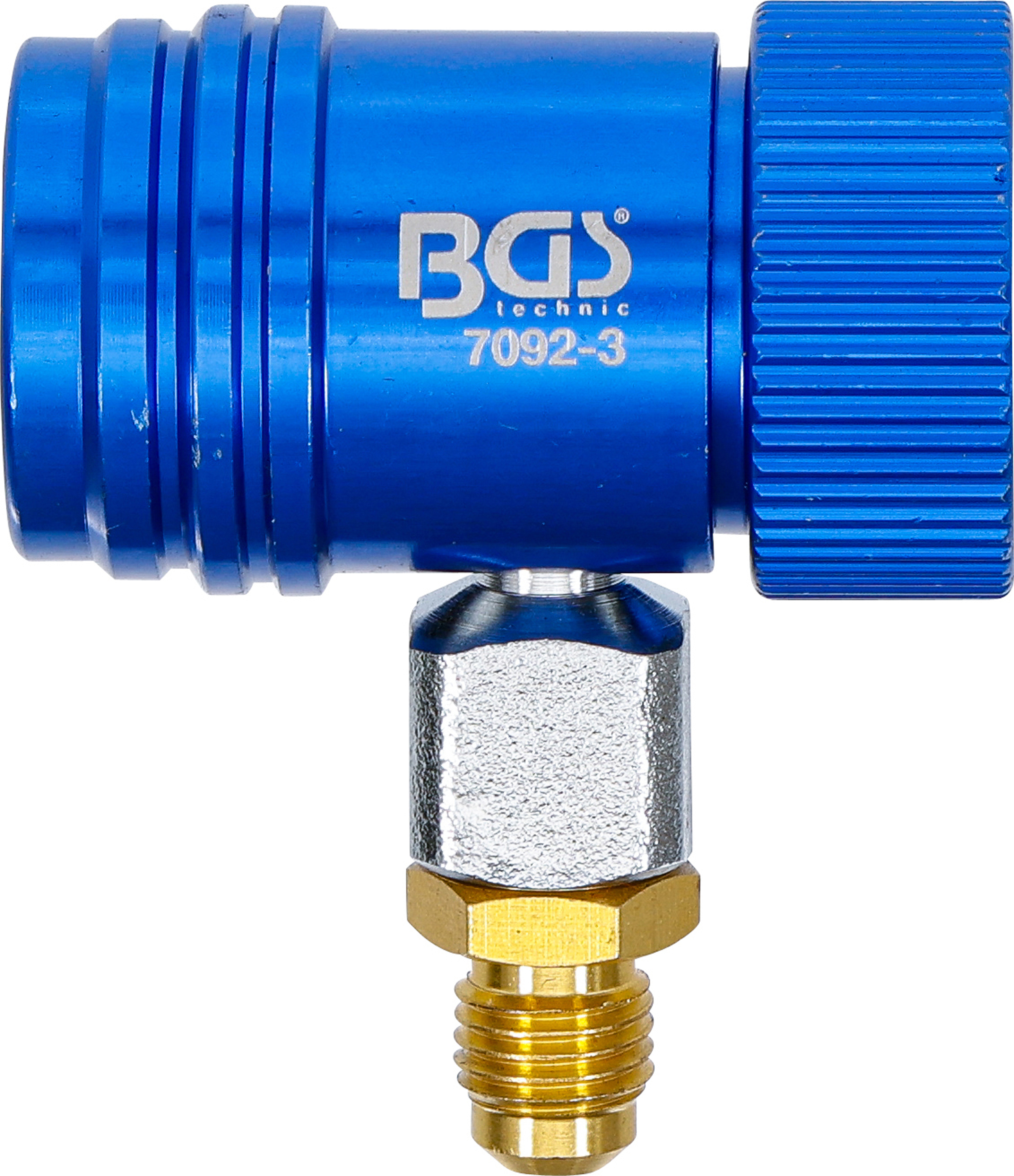 BGS Niederdruck-Adapter für Klimaanlagen Service Gerät | R1234YF Typ