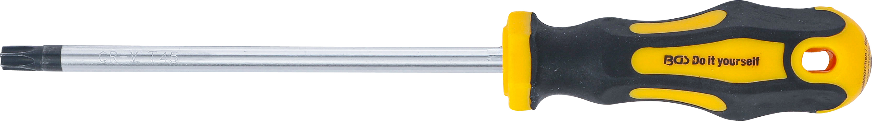 BGS Schraubendreher | T-Profil (für Torx) T45 | Klingenlänge 150 mm