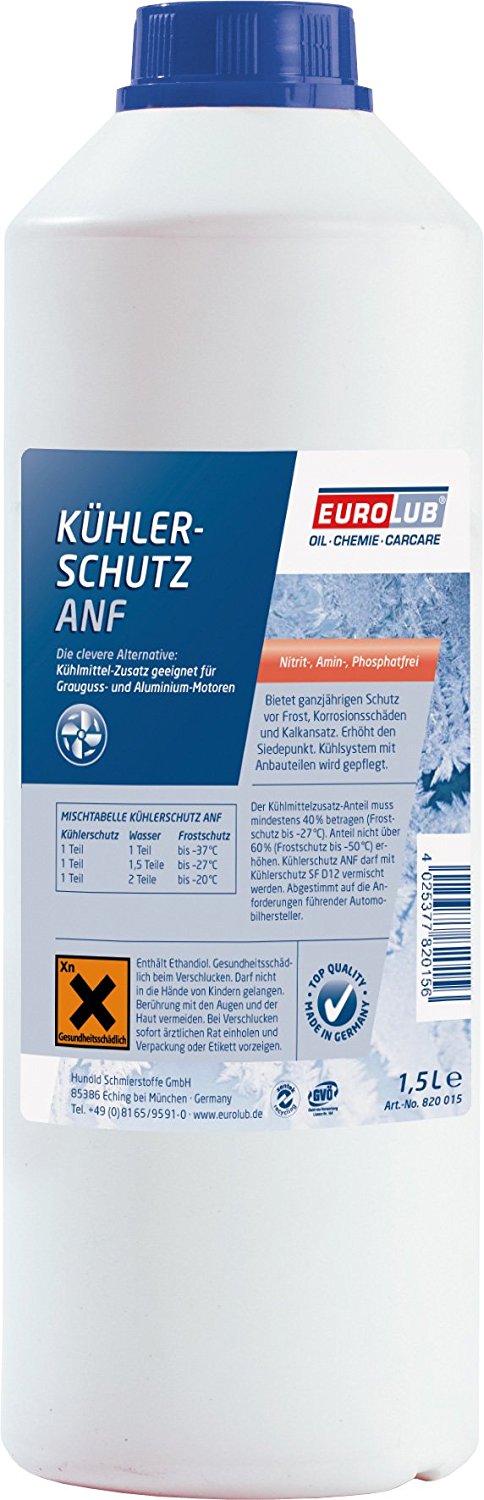 Eurolub Kühlerfrostschutz ANF Konzentrat 1,5 Liter