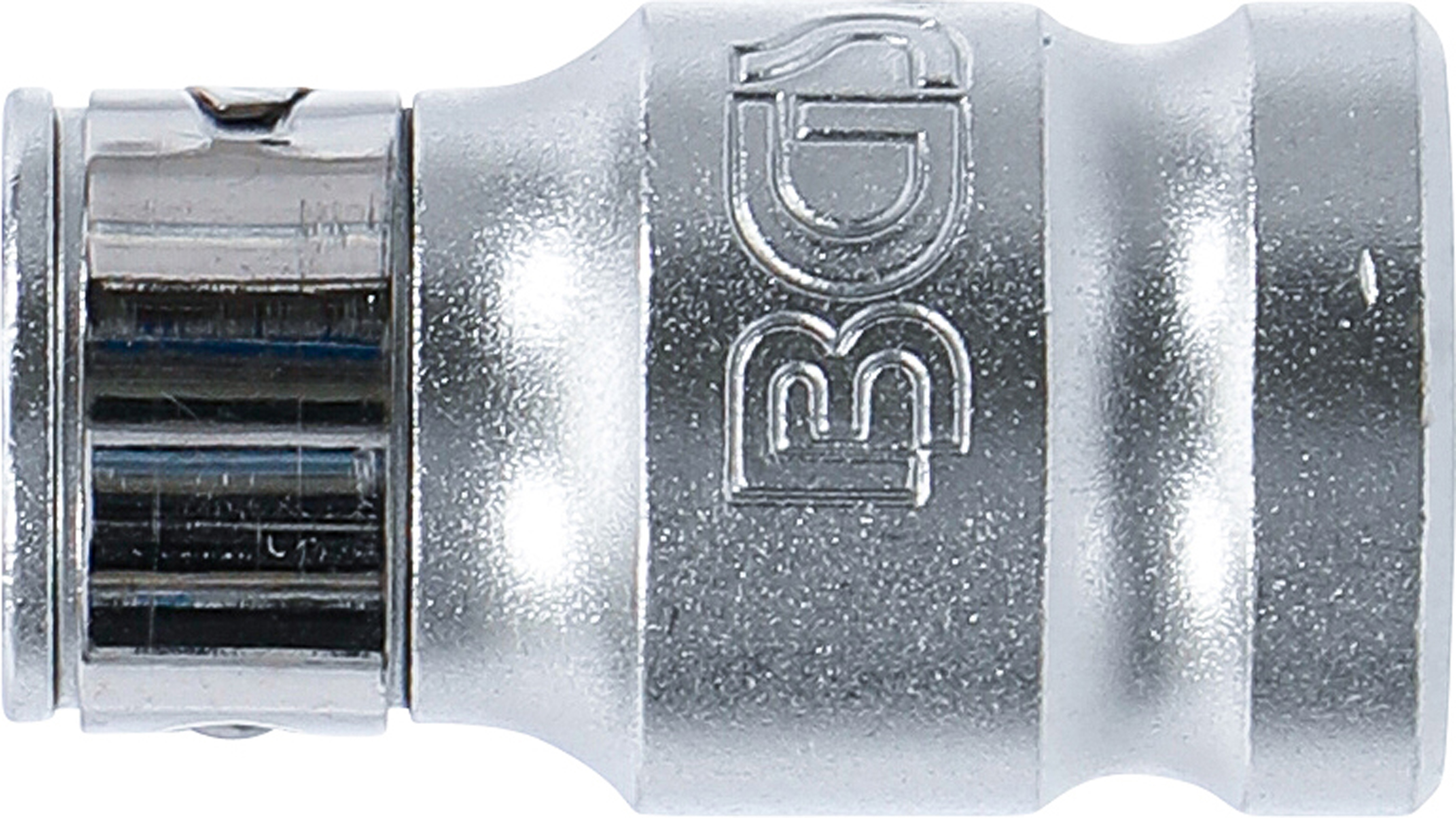 BGS Bit-Adapter mit Haltekugel | Innenvierkant 12,5 mm (1/2") | Innensechskant 8 mm (5/16")