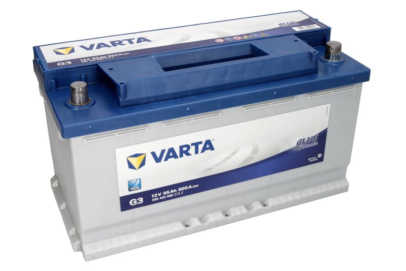 Starterbatterie VARTA G3 Blue Dynamic Autobatterie 12V 95Ah 800A