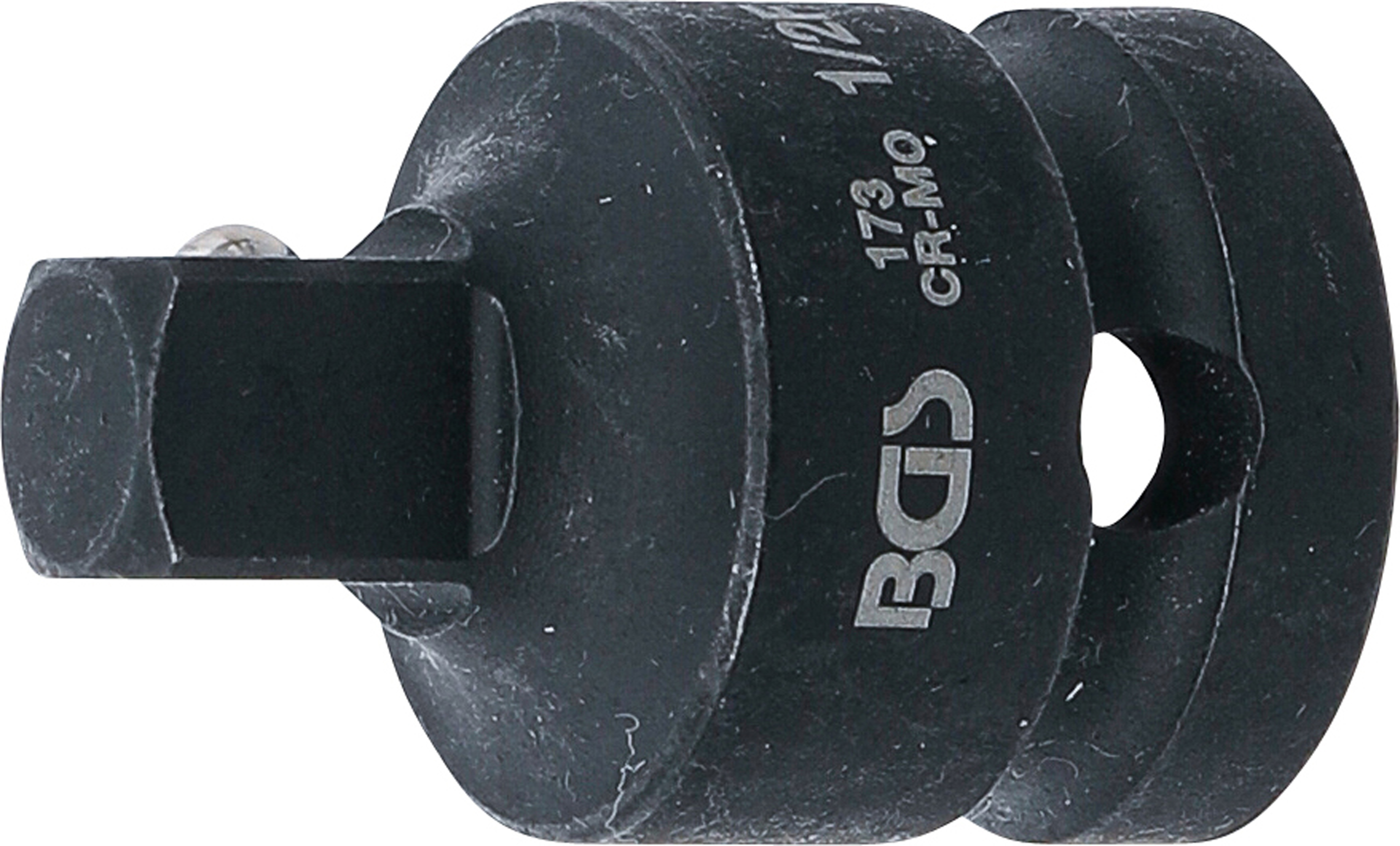BGS Kraft-Steckschlüssel-Adapter | Innenvierkant 12,5 mm (1/2") - Außenvierkant 10 mm (3/8")