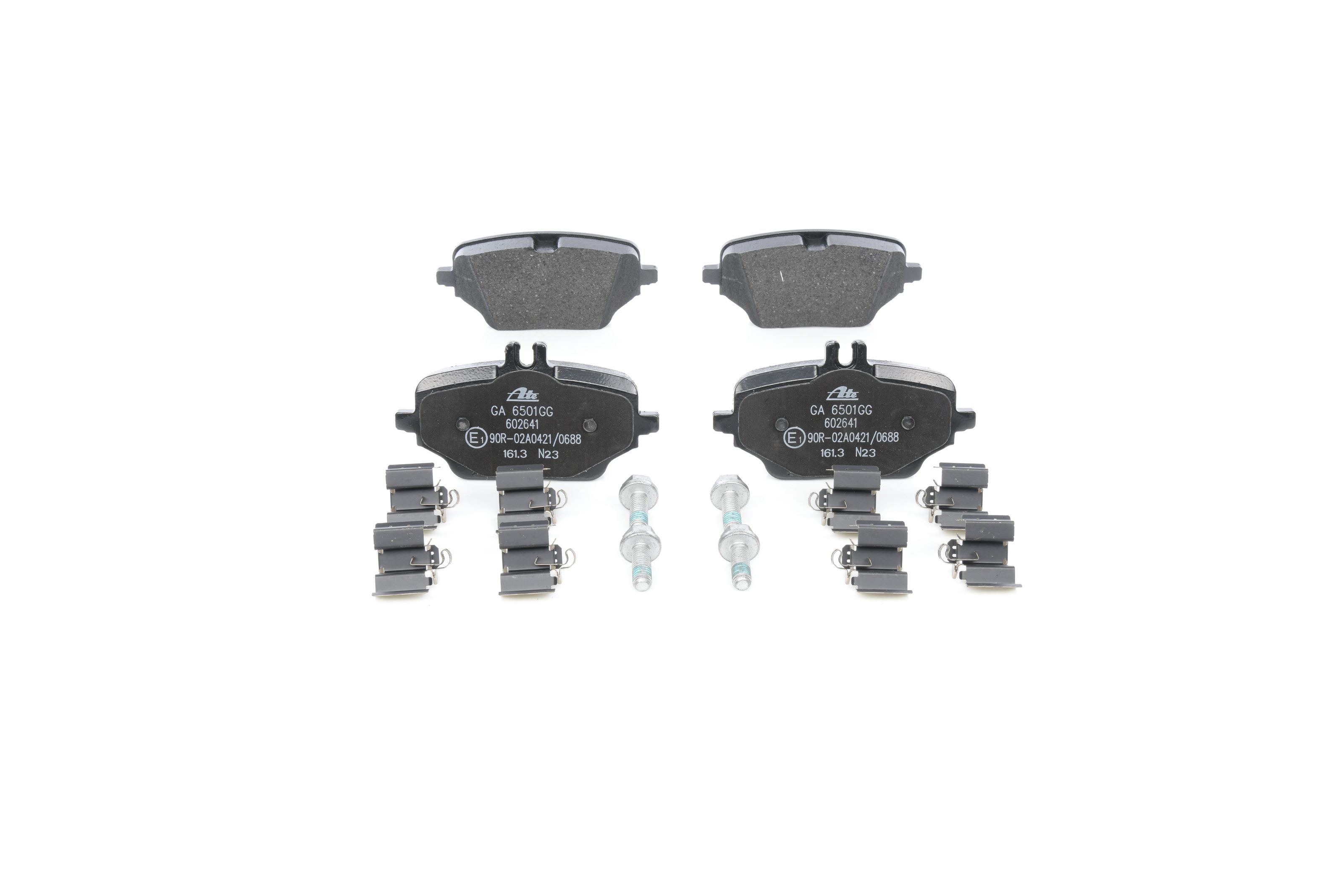 Bremsbelagsatz, Scheibenbremse