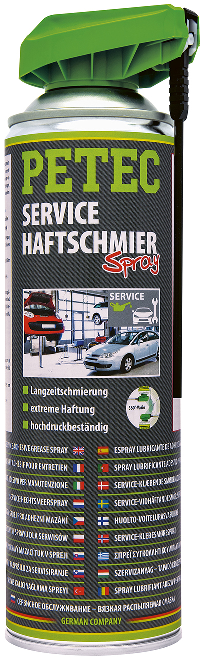 Petec Service Haftschmierspray 500 ml