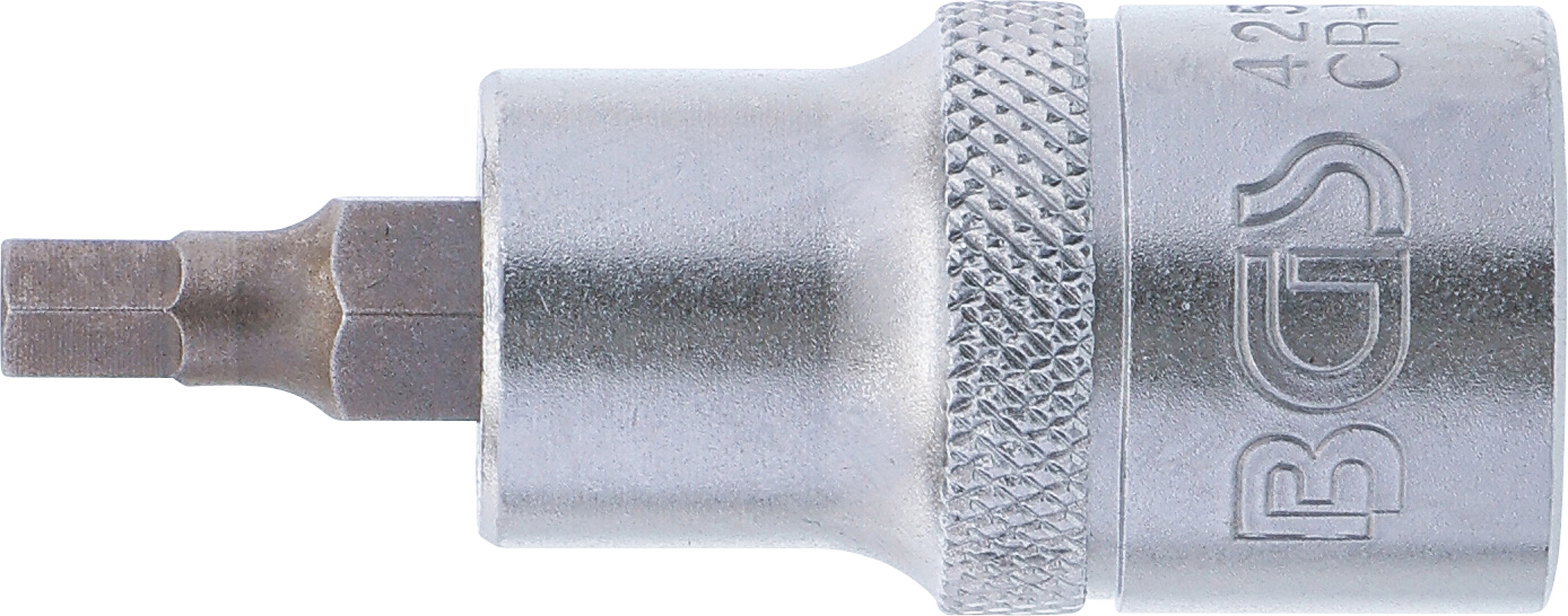 BGS Bit-Einsatz | Antrieb Innenvierkant 12,5 mm (1/2") | Innensechskant 5 mm