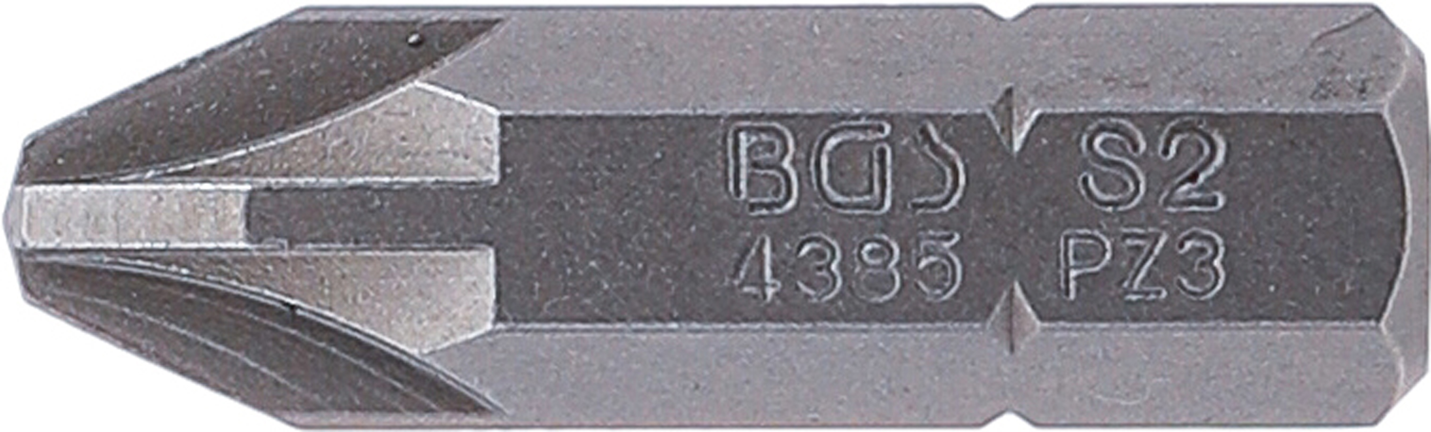 BGS Bit | Länge 30 mm | Antrieb Außensechskant 8 mm (5/16") | Kreuzschlitz PZ3