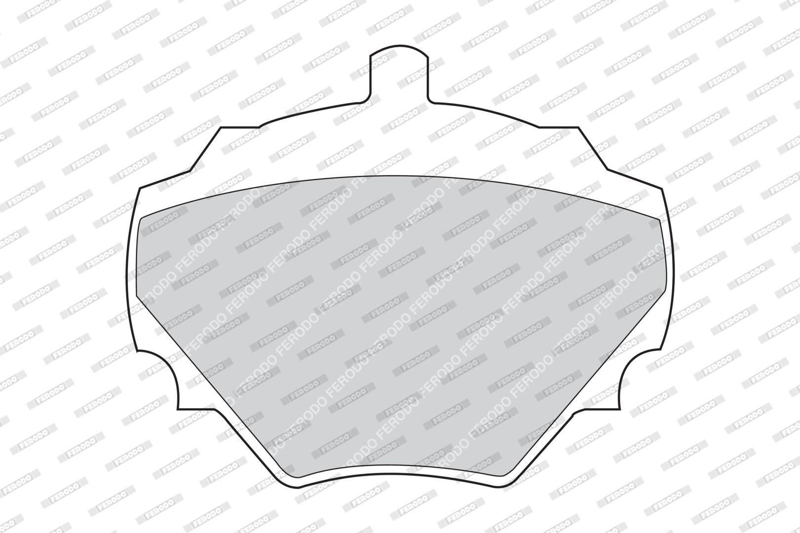 Bremsbelagsatz, Scheibenbremse