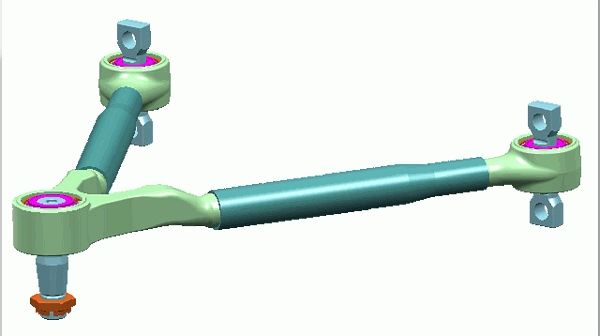 Lenker, Radaufhängung