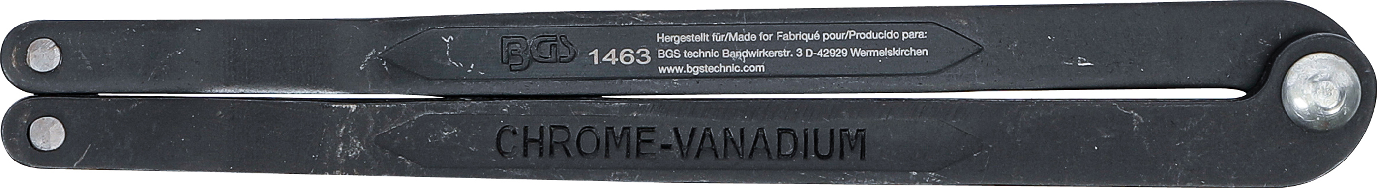 BGS Stirnlochschlüssel | verstellbar | 180 mm