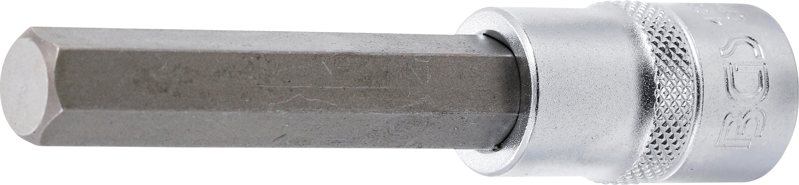 BGS Bit-Einsatz | Länge 100 mm | Antrieb Innenvierkant 12,5 mm (1/2") | Innensechskant 12 mm