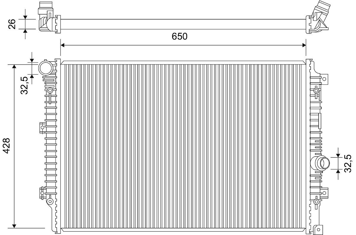 Kühler, Motorkühlung