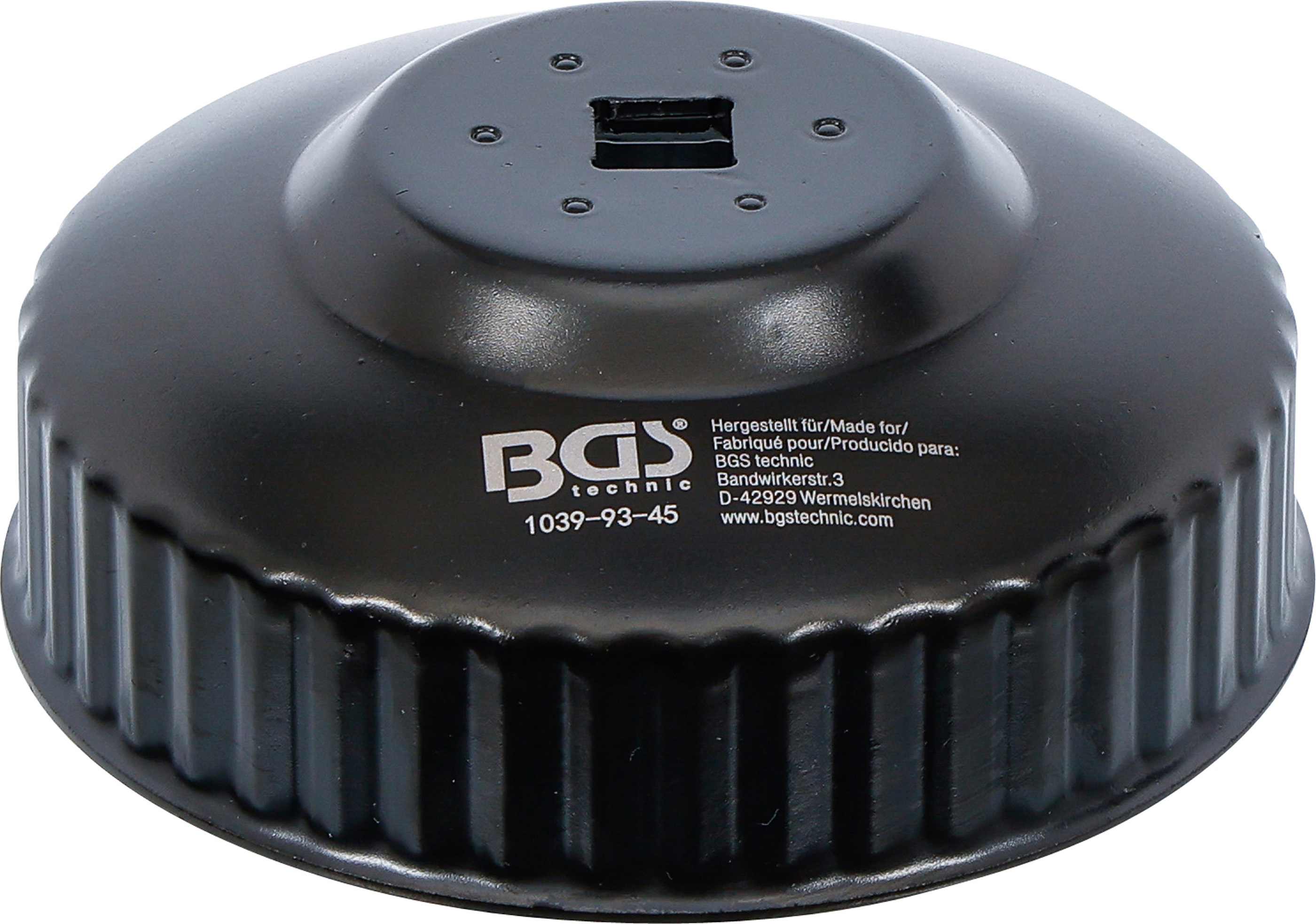 BGS Ölfilterschlüssel | 45-kant | Ø 93 mm | für Audi, VW