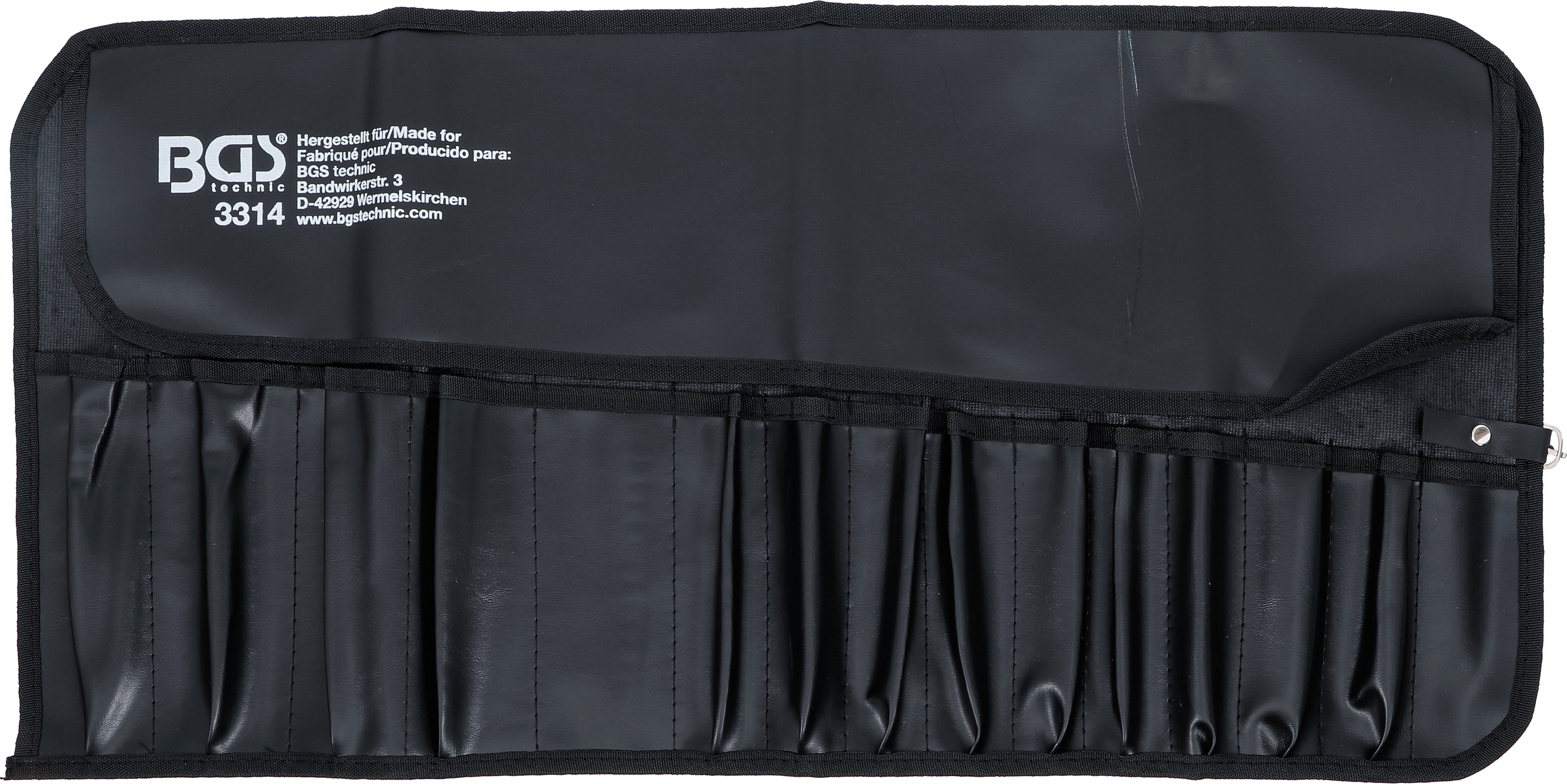 BGS Rolltasche für Werkzeug mit 15 Fächern | 660 x 320 mm | leer