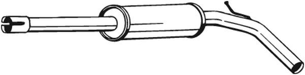 Mittelschalldämpfer