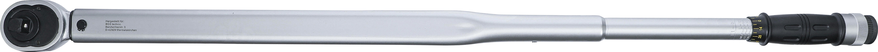 BGS Drehmomentschlüssel | Abtrieb Außenvierkant 20 mm (3/4") | 140 - 980 Nm