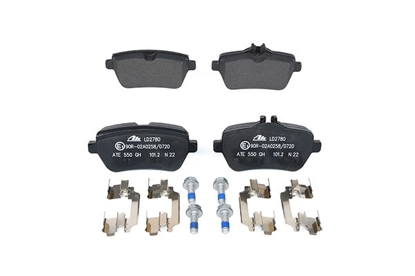 Bremsbelagsatz, Scheibenbremse