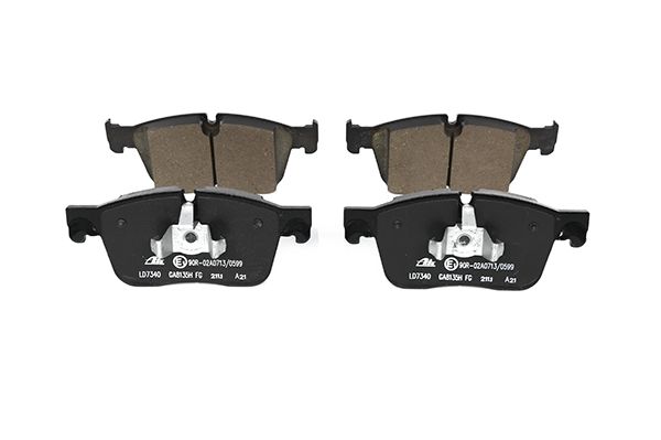 Bremsbelagsatz, Scheibenbremse