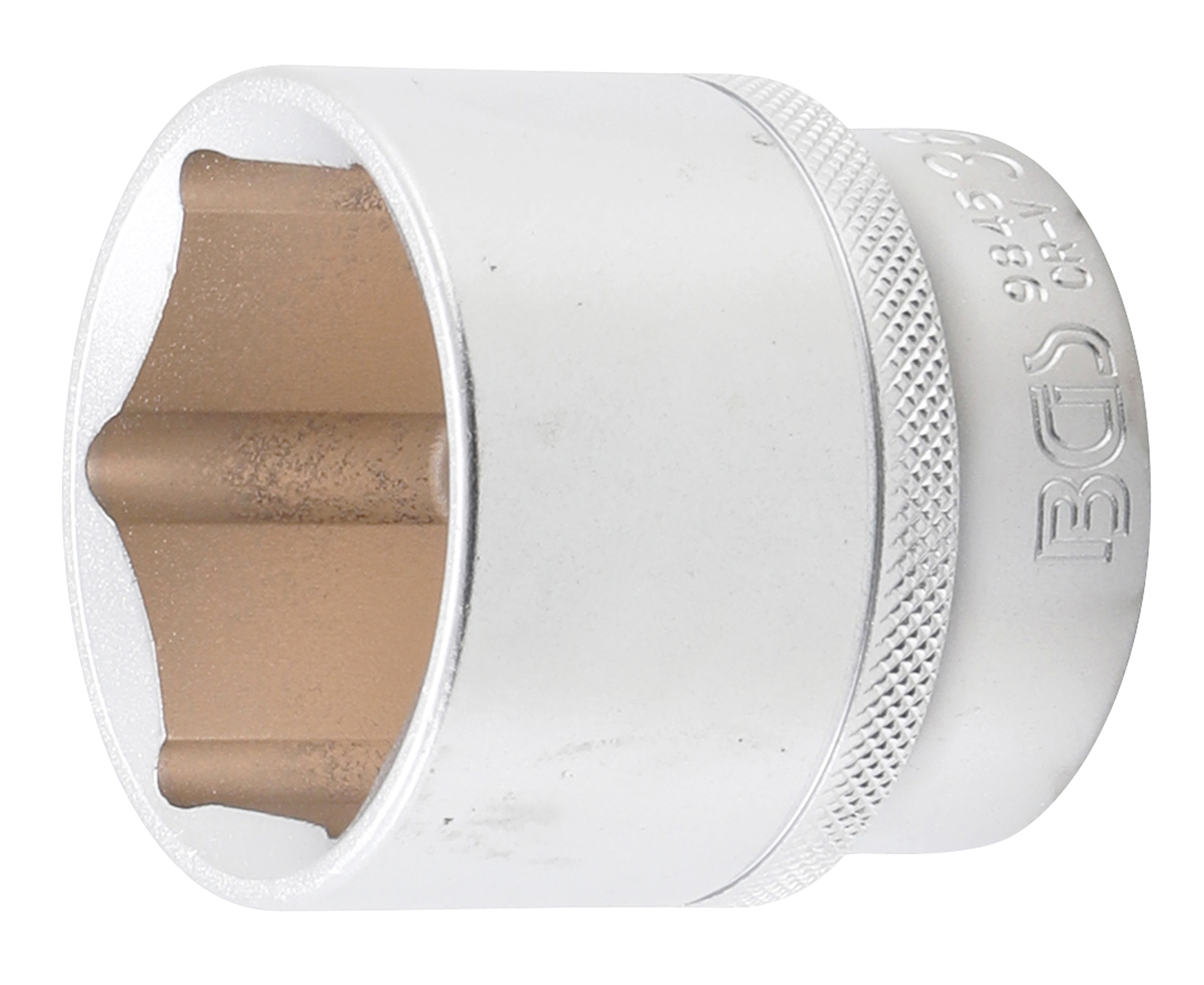 BGS Steckschlüssel-Einsatz Sechskant | Antrieb Innenvierkant 12,5 mm (1/2") | SW 38 mm