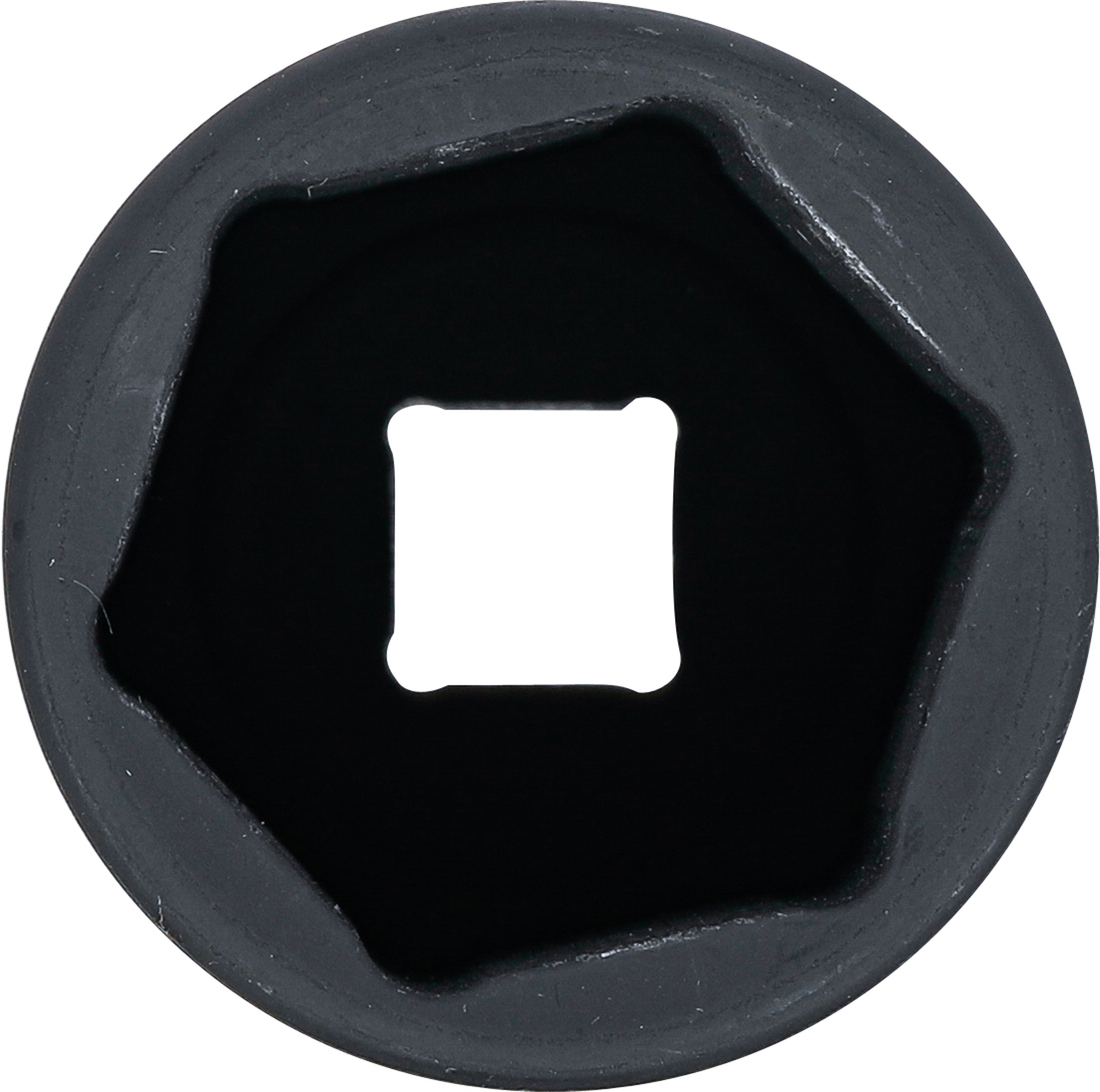 BGS Kraft-Steckschlüssel-Einsatz Sechskant, tief | Antrieb Innenvierkant 12,5 mm (1/2") | SW 36 mm